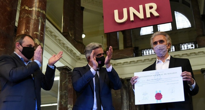 Jairo, Doctor Honoris Causa de la Universidad Nacional de Rosario
