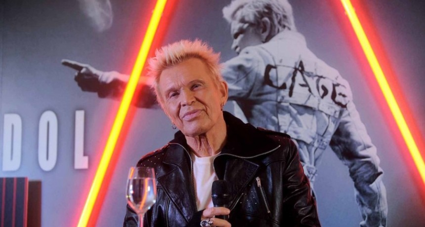 Billy Idol: “Puedo hacer muchos tipos de música pero siempre con actitud punk rock”