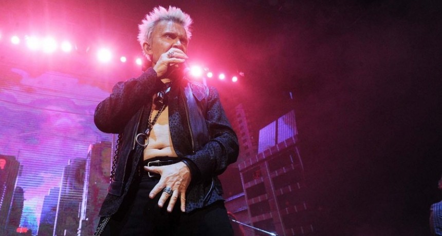 Billy Idol hizo vibrar al Luna Park con “clásicos del pasado y del presente”