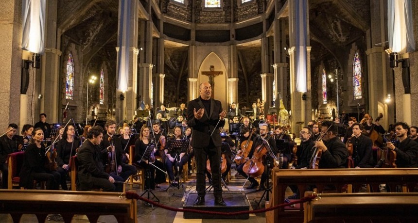 La Filarmónica de Río Negro en clave romántica en la Catedral de Bariloche