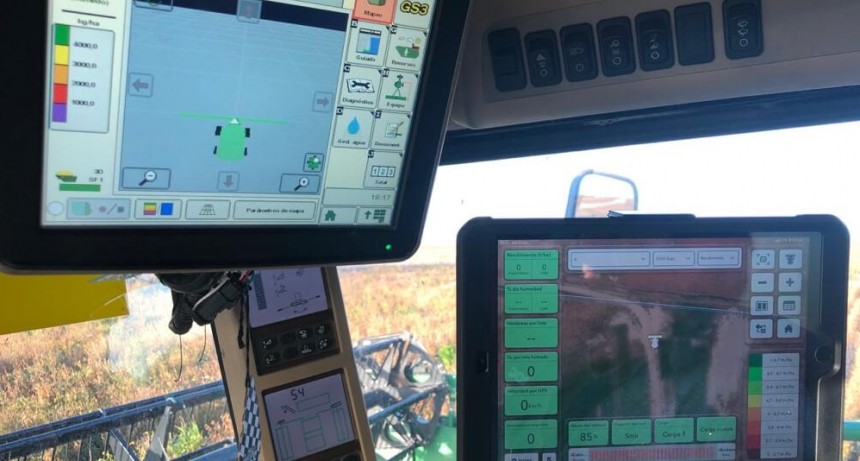 La maquinaria agrícola, el eslabón inicial para “cosechar” datos digitales