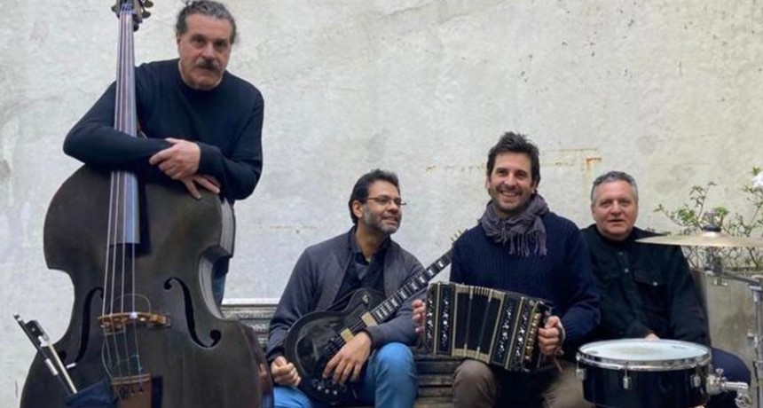 Un cuarteto con m&uacute;sica rioplantense y jazz