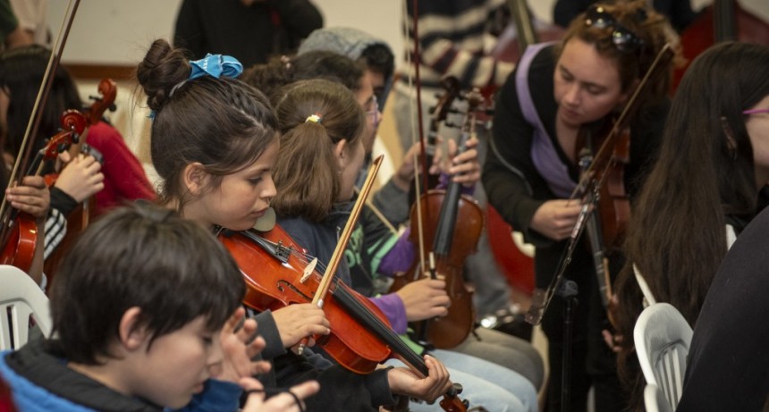 Las Orquestas Infanto Juveniles “Baires” y “Ricardo Carpani” se preparan para un gran concierto en Tecnópolis