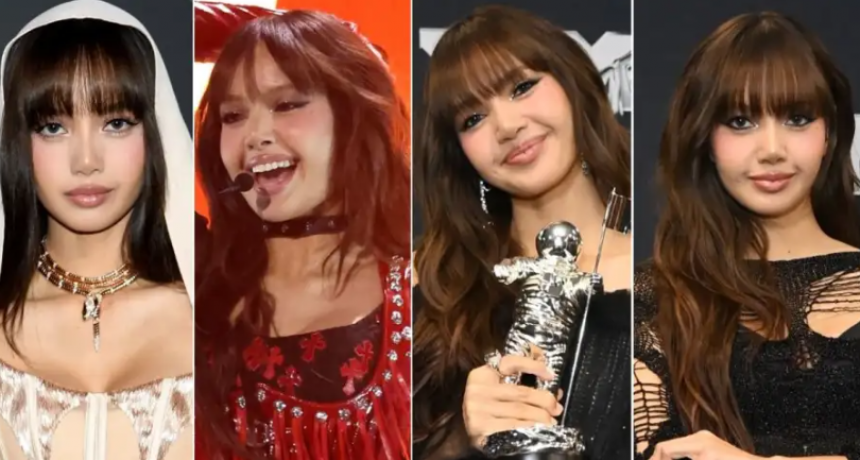 Los cuatro despampanantes looks de Lisa en los MTV Video Music Awards 2024 que fueron furor: qué marcas la vistieron