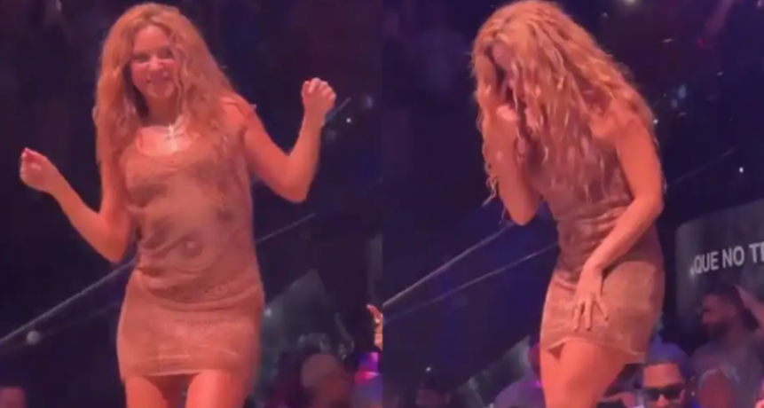 El incómodo momento de Shakira cuando alguien intentó grabar sus partes íntimas en pleno show