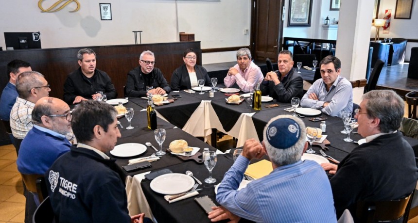 El intendente Julio Zamora presidió un nuevo encuentro de la Mesa Interreligiosa de Tigre