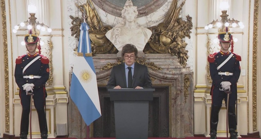 Sin alusiones al agro, Milei presentó el Presupuesto 2026 y ratificó que “el equilibrio fiscal es innegociable”