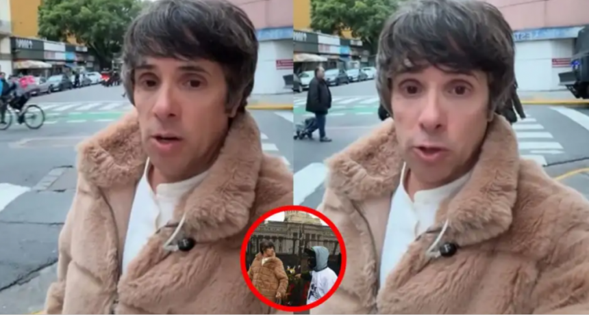 Robertito Funes Ugarte habló tras la agresión que sufrió en la marcha por el triple crimen en Florencio Varela: 