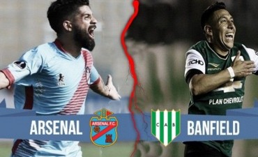 Banfield Arsenal partido de la jornada 4 de la Superliga argentina 19 Hs en VIVO por NEXO 104.9 Fm y La Folk Argentina