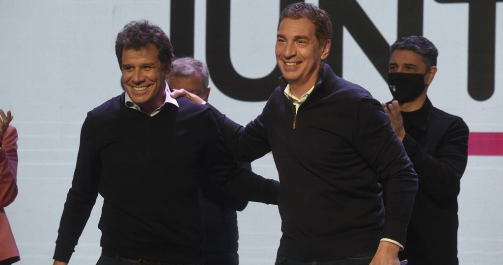 Planifican presencia conjunta de Santilli y Manes mientras apuntan al quórum en el Senado