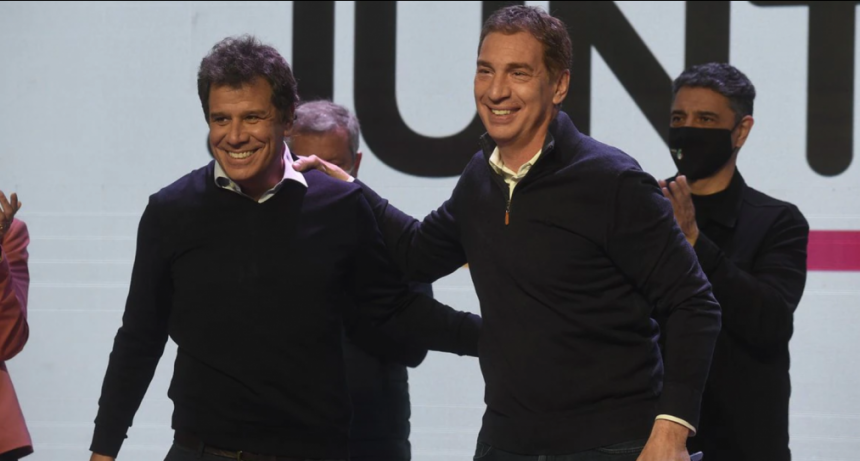 Planifican presencia conjunta de Santilli y Manes mientras apuntan al quórum en el Senado