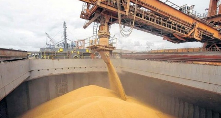 Por la sequía, se están exportando unas 115.000 toneladas por día menos que el año pasado