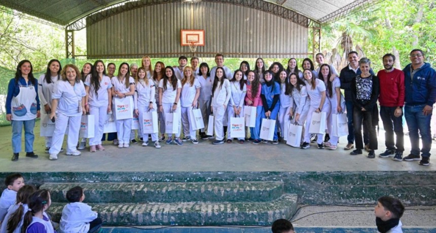 El Municipio llevó adelante el cierre de la Semana de Salud bucal del programa “Sonríe Tigre” en Islas del Delta