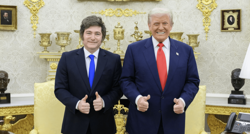 Cumbre en la Casa Blanca: Trump condicionó más asistencia y acuerdos a que Milei gane las elecciones