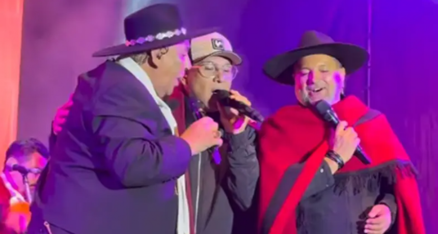 Sorpresa en el folklore: “La Pepa” Brizuela, Jorge Rojas y el Chaqueño cantaron juntos