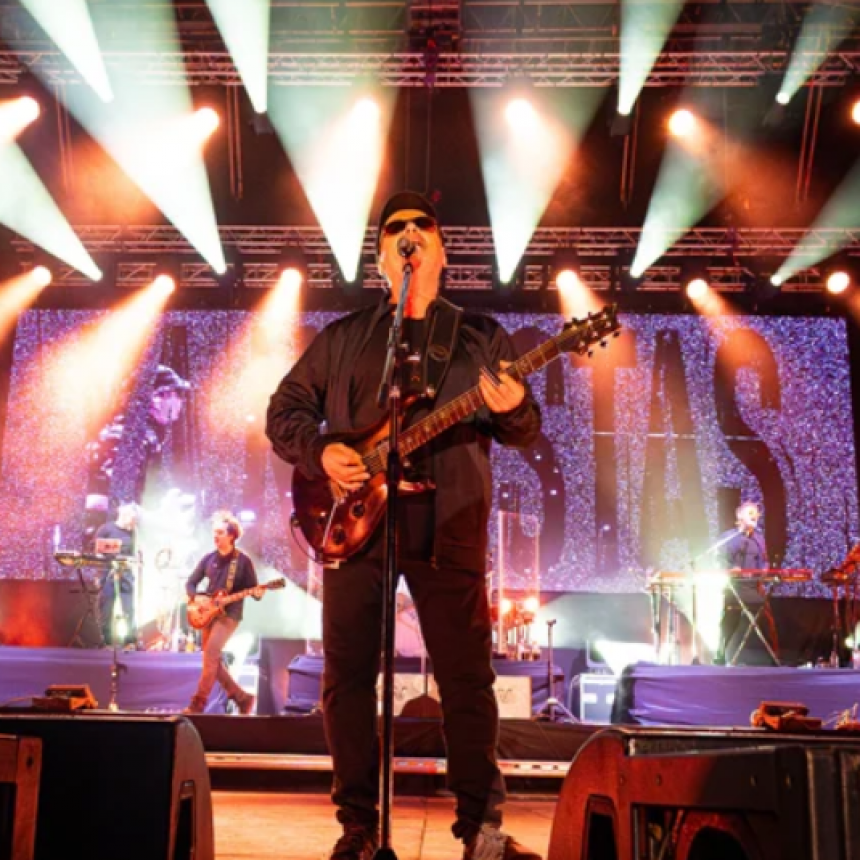 Las Pelotas celebró su aniversario con un show en Obras