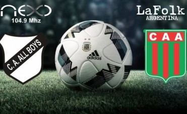All Boys recibe a Agropecuario Argentino por la octava fecha de la B Nacional 15:30 Hs en VIVO por NEXO 104.9 Mhz y La Folk Argentina