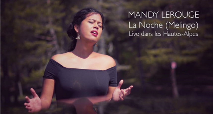 La “Francesita” enamorada del folklore argentino presenta nuevo video en vivo de una canción de Daniel Melingo: La Noche