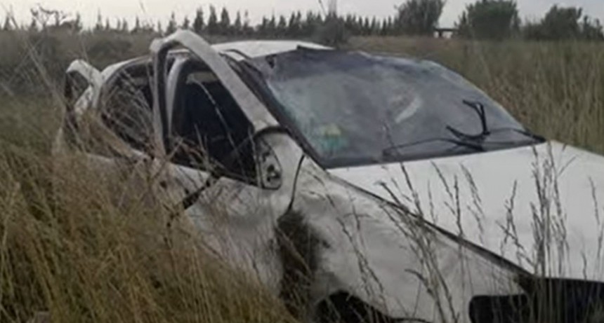 Cinco muertos al volcar un automóvil en la autovía 2, a la altura de Chascomús