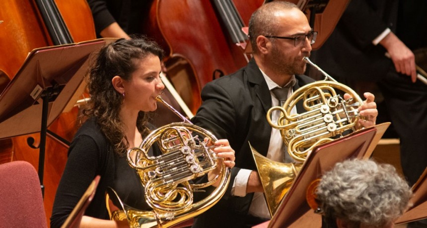 La Orquesta Sinfónica Nacional, en obras de Alban Berg, Alberto Williams y Claudio Alsuyet