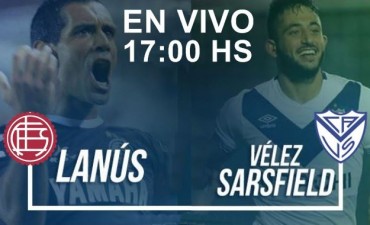 Lanús vs Vélez Sarsfield se enfrentan por la fecha 11 de la Superliga en VIVO 17:00 Hs por NEXO 104.9 Mhz