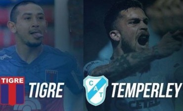 Temperley Tigre por una nueva fecha del certamen. en VIVO por ArgenTV, La Folk Argentina y Nexo 104.9 Mhz