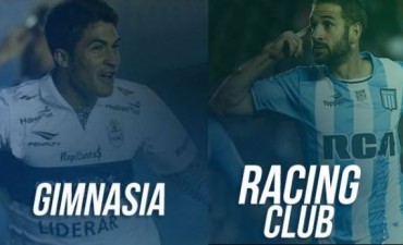 Racing recibe a Gimnasia por una nueva fecha del certamenen en VIVO por ArgenTV, La Folk Argentina y Nexo 104.9 Mhz