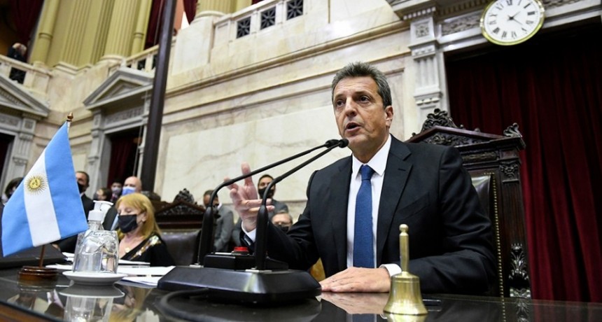  Massa fue reelecto por unanimidad como Presidente de la Cámara de Diputados 