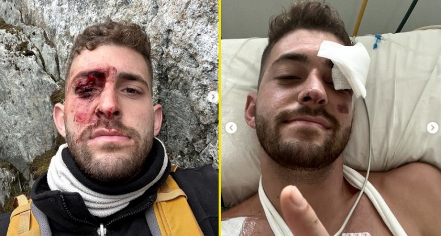 El turista israelí contó cómo sobrevivió 24 horas tras caer en la grieta de un glaciar en Ushuaia