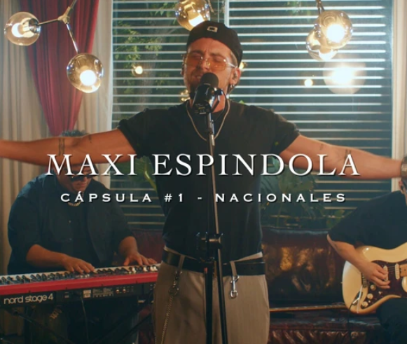 “Cápsula 1 – Nacionales”: el nuevo proyecto en vivo de Maxi Espíndola