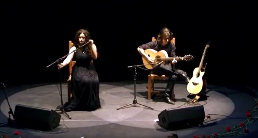 Rosalía sorprendió al folklore con una interpretación inolvidable de Alfonsina y el mar